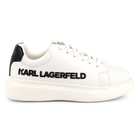 Leren sneakers met veters KARL LAGERFELD KIDS 
                    UNISEX