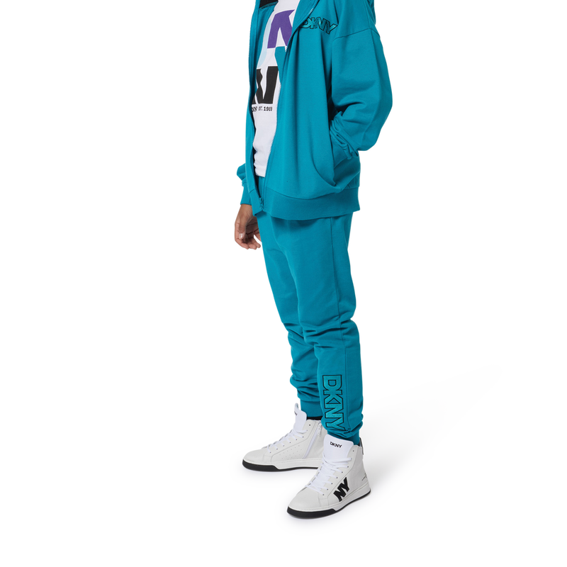 Fleece vest met capuchon DKNY 
                        UNISEX