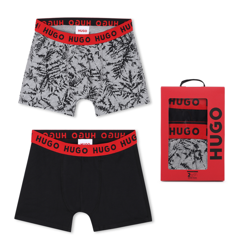 SET VAN 2 BOXERS HUGO 
                        BOY