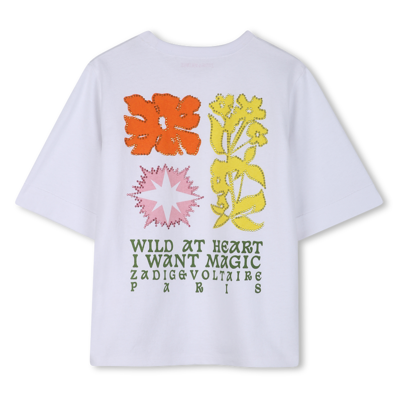 T-SHIRT MET KORTE MOUWEN ZADIG & VOLTAIRE 
                        GIRL