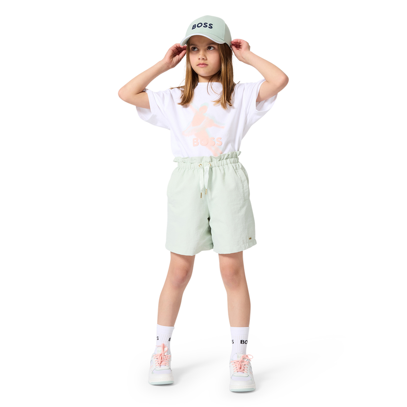 SHORT MET ELASTISCHE TAILLE BOSS 
                        GIRL