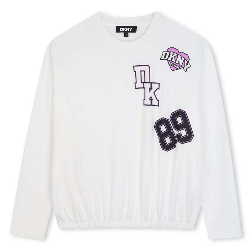 T-shirt met lange mouwen DKNY 
                        GIRL