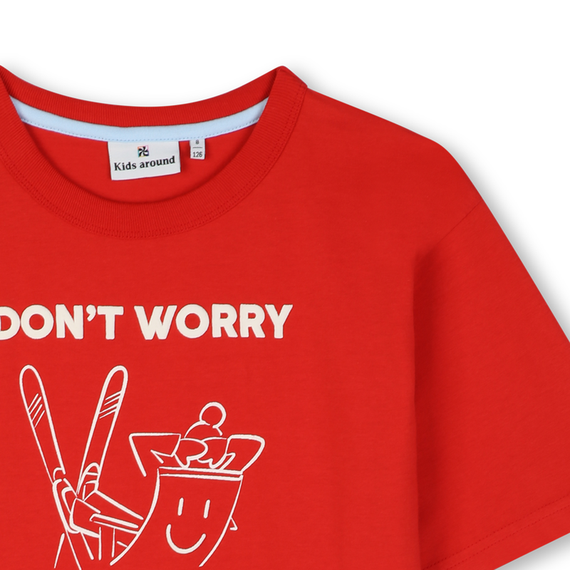 T-shirt met korte mouwen KIDS AROUND 
                        BOY
