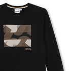 T-shirt met lange mouwen BOSS 
                    BOY