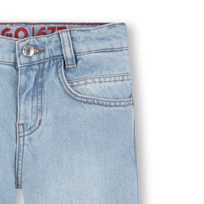 Katoenen 5 pocket jeans HUGO 
                        BOY