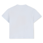 T-shirt met drukknoop op de schouder KENZO KIDS 
                    MEISJE