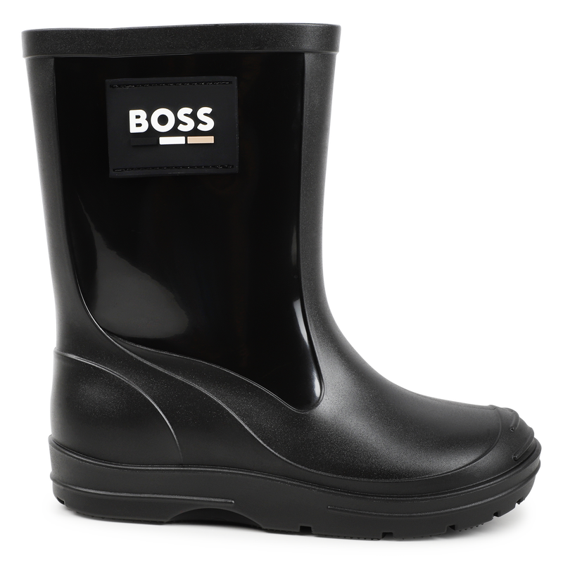 Regenlaarzen met logo BOSS 
                        BOY