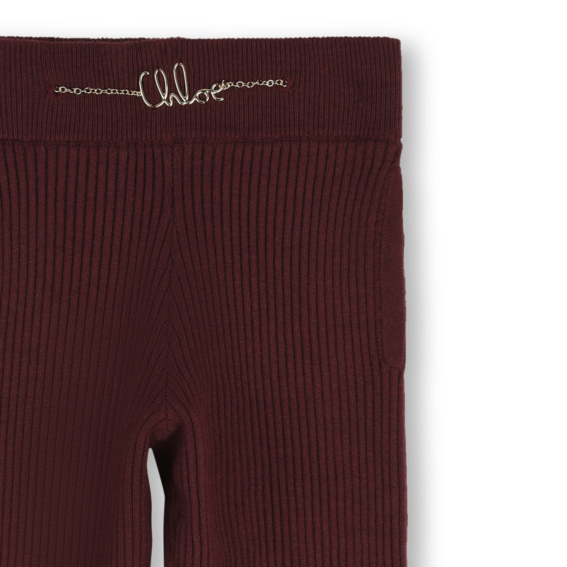 Gebreide broek CHLOE 
                        GIRL