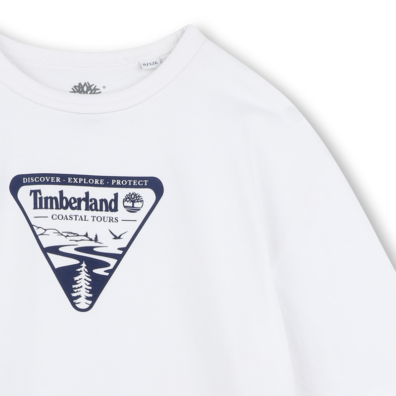 Wijd T-shirt met print TIMBERLAND 
                        BOY