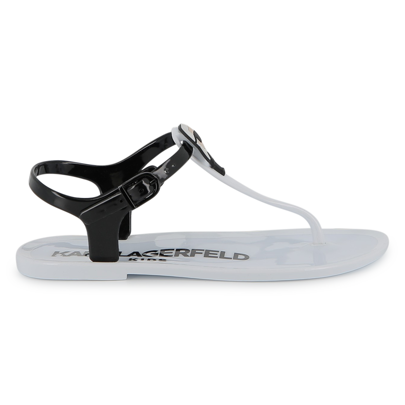 SANDALEN MET VERSTELBARE BANDJES KARL LAGERFELD KIDS 
                        GIRL