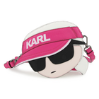 Verstelbare handtas met rits KARL LAGERFELD KIDS 
                    GIRL