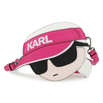 Verstelbare handtas met rits KARL LAGERFELD KIDS GIRL