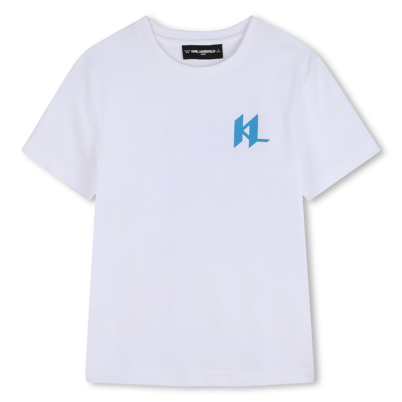 T-SHIRT MET KORTE MOUWEN KARL LAGERFELD KIDS 
                        BOY