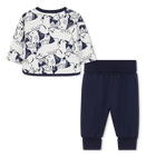 Snap t-shirt en broek TIMBERLAND 
                    BOY