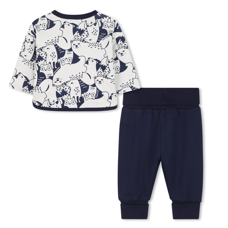 Snap T-shirt en broek TIMBERLAND 
                        BOY