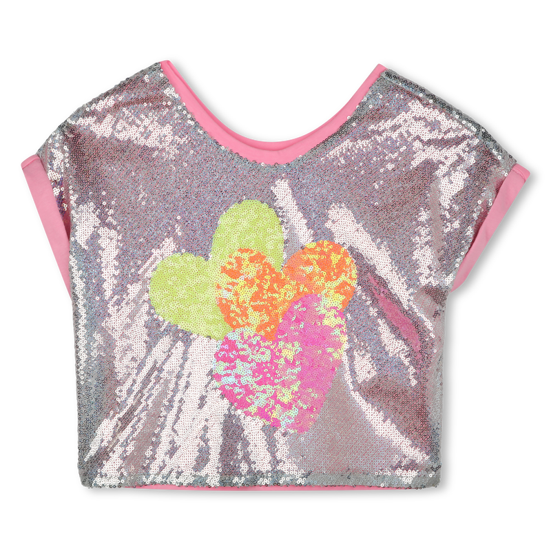 Soepel T-shirt met lovertjes BILLIEBLUSH 
                        GIRL