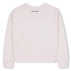 Sweatshirt met lange mouwen KARL LAGERFELD KIDS 
                    GIRL