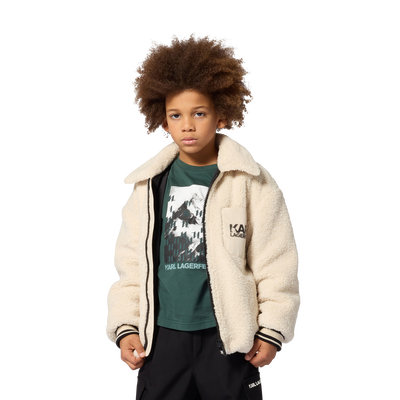 T-shirt met korte mouwen KARL LAGERFELD KIDS BOY
