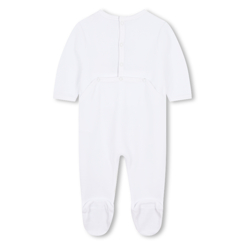 Pyjama van velours met vosje CARREMENT BEAU 
                        BOY