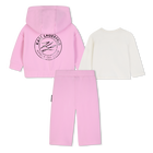 Joggingoutfit KARL LAGERFELD KIDS 
                    MEISJE