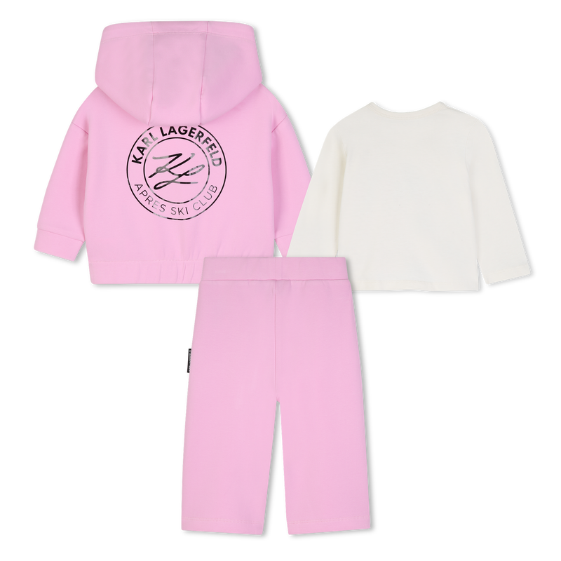 Joggingoutfit KARL LAGERFELD KIDS 
                        MEISJE