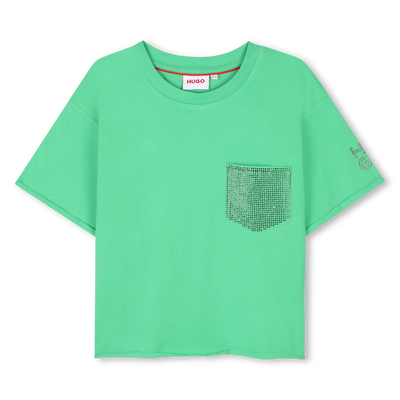 T-shirt met korte mouwen HUGO GIRL