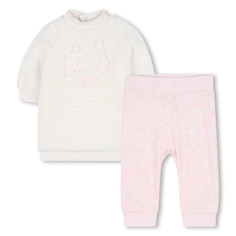 Jurk + boxershorts set KARL LAGERFELD KIDS 
                        GIRL