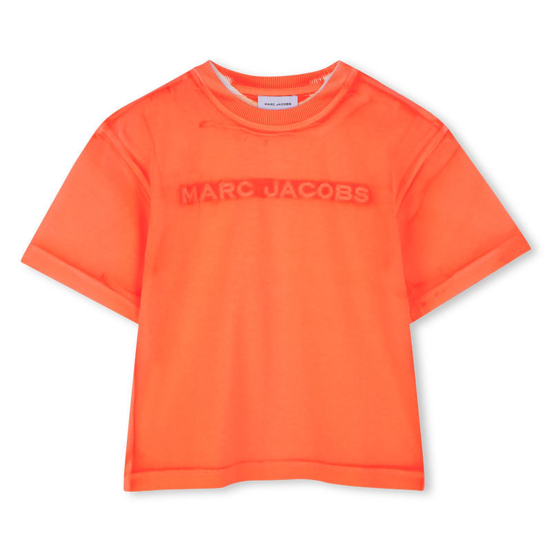T-shirt met borduursel MARC JACOBS 
                        UNISEX