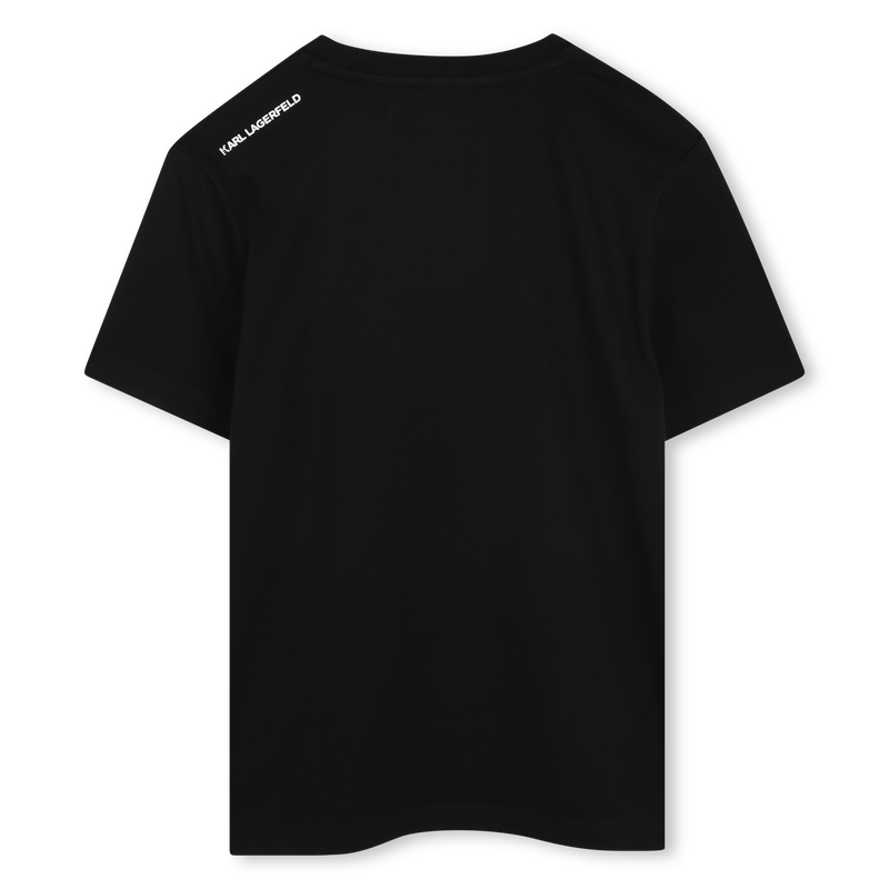 T-shirt met korte mouwen KARL LAGERFELD KIDS 
                        BOY