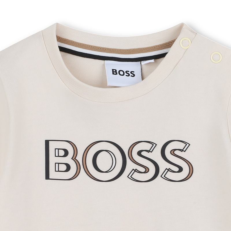 T-shirt met korte mouwen BOSS 
                        BOY