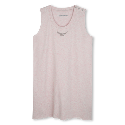 Jurk met strass-steentjes ZADIG & VOLTAIRE GIRL