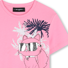 T-shirt met korte mouwen KARL LAGERFELD KIDS 
                    GIRL