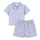 Overhemd + korte broek set BOSS 
                    BOY