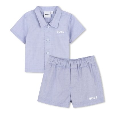 OVERHEMD + KORTE BROEK SET BOSS BOY