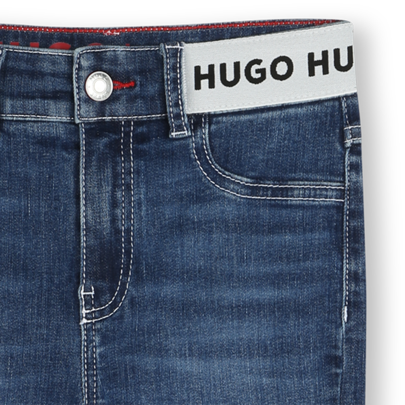 Jegging van jeansstof HUGO 
                        GIRL