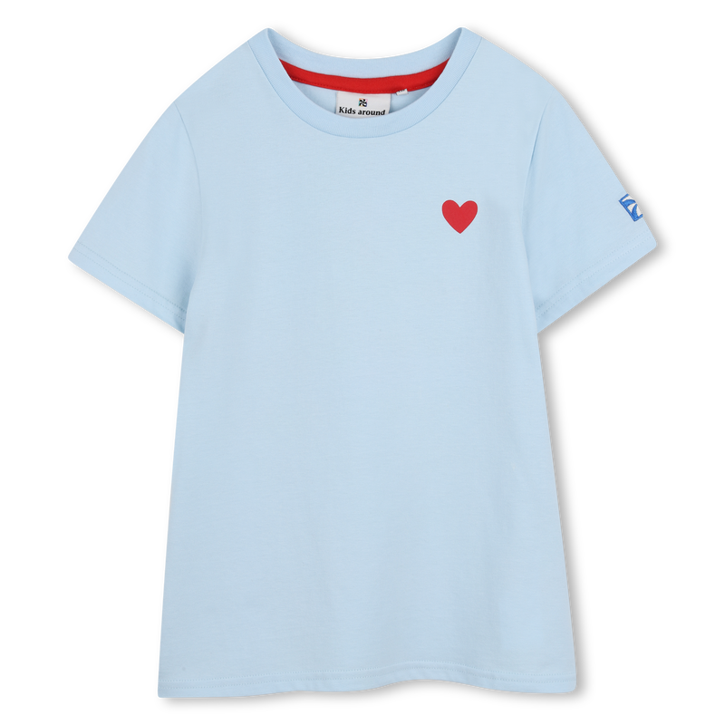 T-shirt met korte mouwen KIDS AROUND 
                        GIRL