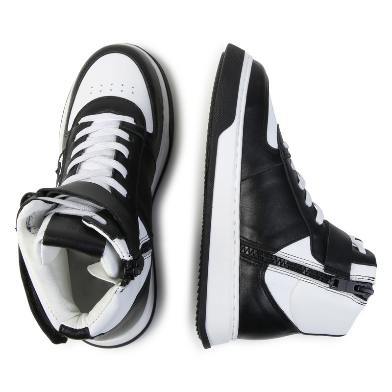 Leren sneakers met veters GIVENCHY 
                        BOY