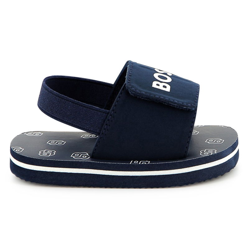 Slippers met klittenband BOSS 
                        BOY