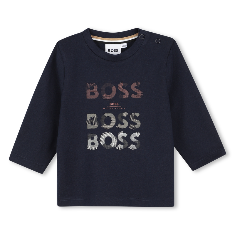 T-shirt met lange mouwen BOSS 
                        BOY