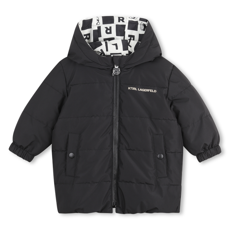 Reversible donsjas KARL LAGERFELD KIDS 
                        BOY