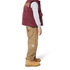 Donsjas met rits en logo's TIMBERLAND 
                    JONGEN