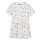 Jurk met print KENZO KIDS 
                    GIRL