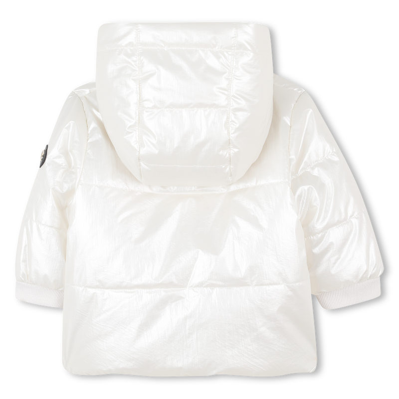 Glanzend donsjack met capuchon MICHAEL KORS 
                        GIRL