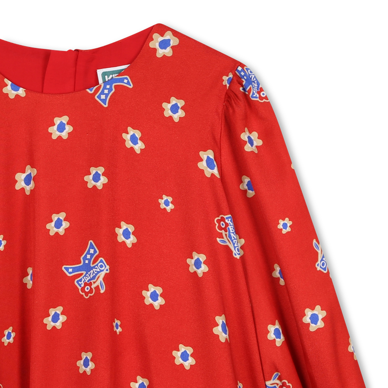 Soepele blouse met print KENZO KIDS 
                        GIRL