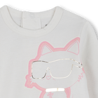 3-delige joggingset KARL LAGERFELD KIDS 
                    GIRL