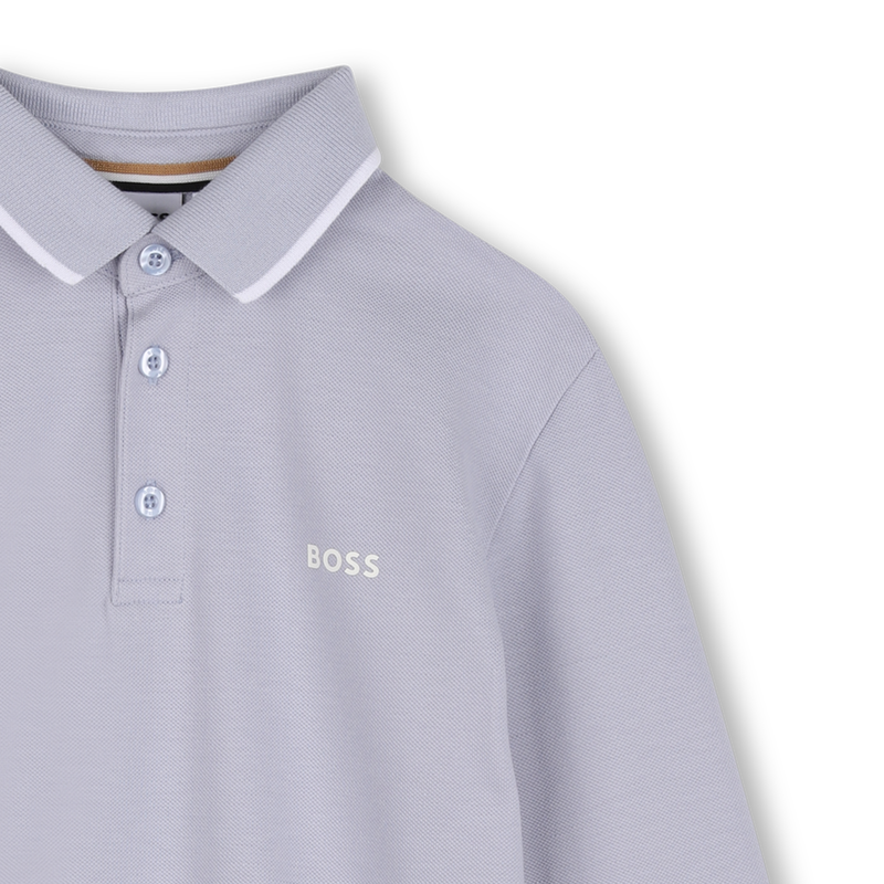 Polo met lange mouwen BOSS 
                        BOY