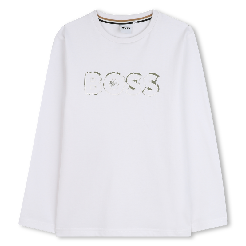 T-shirt met lange mouwen BOSS 
                        BOY