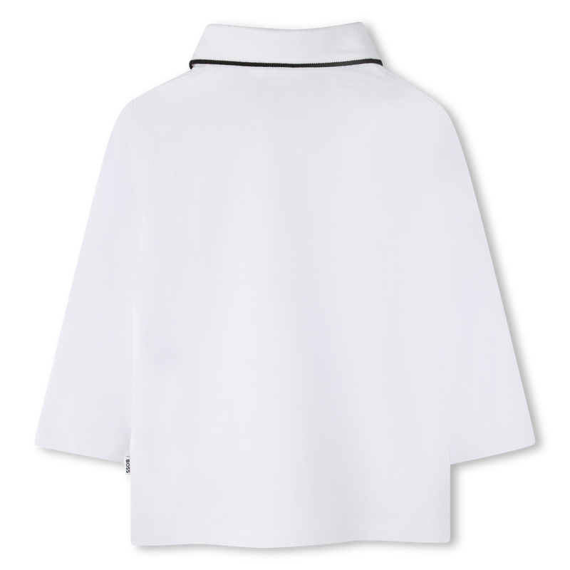 Polo van katoenpiqu&eacute; BOSS 
                        BOY