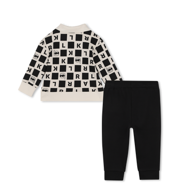 Polo- en broekset KARL LAGERFELD KIDS JONGEN