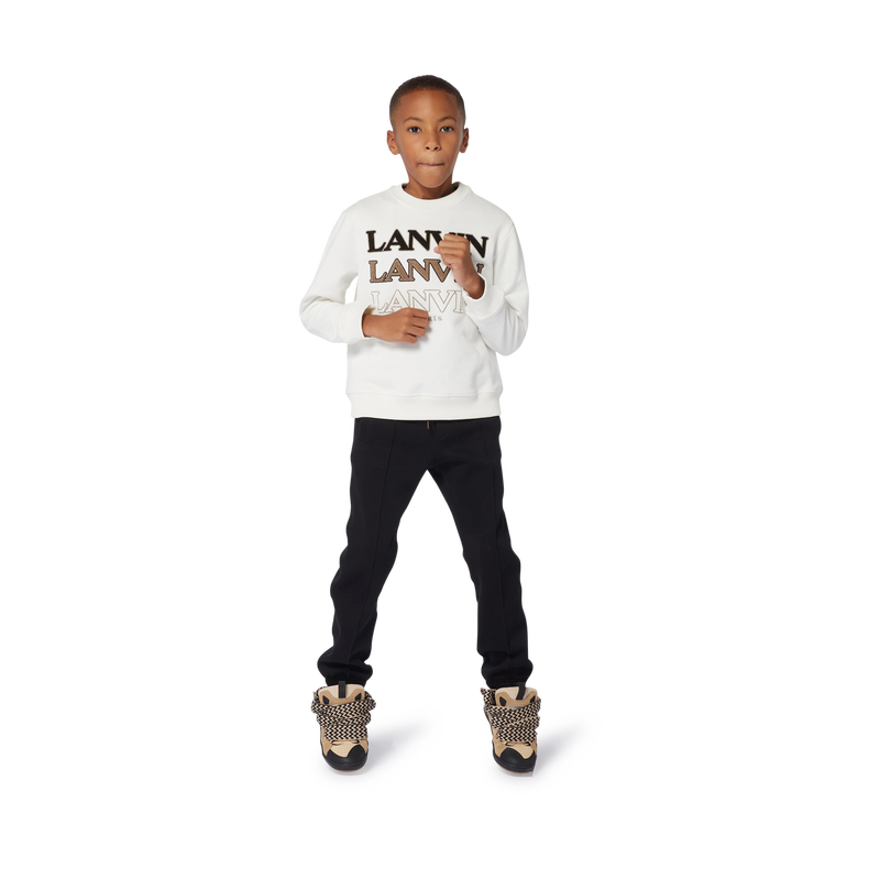 Sweatshirt met ronde hals LANVIN 
                        BOY